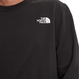 Felpa manica lunga logo simple dome nero