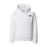 Felpa logo retro bianco