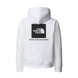 Felpa logo retro bianco