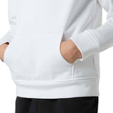 Felpa logo retro bianco