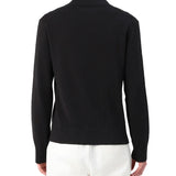 Polo maniche lunghe essential nero