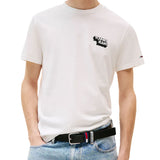 T-shirt maniche corte Stackcon logo in  3D bianco