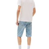 T-shirt maniche corte Stackcon logo in  3D bianco
