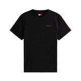 T-shirt maniche corte con logo lettering nero