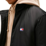 Giubbino zip relaxed fit imbottito idrorepellente nero