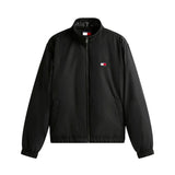 Giubbino zip relaxed fit imbottito idrorepellente nero