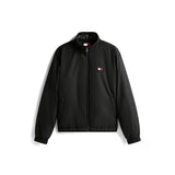 Giubbino zip relaxed fit imbottito idrorepellente nero