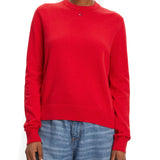 Girocollo essential rosso
