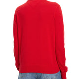 Girocollo essential rosso