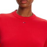 Girocollo essential rosso