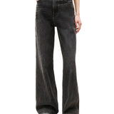 jeans Claire a zampa denim black