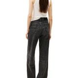 jeans Claire a zampa denim black