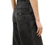 jeans Claire a zampa denim black