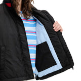 Giubbino zip essential nero
