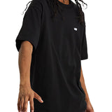 T-shirt manica corta left chest Iiloose nero