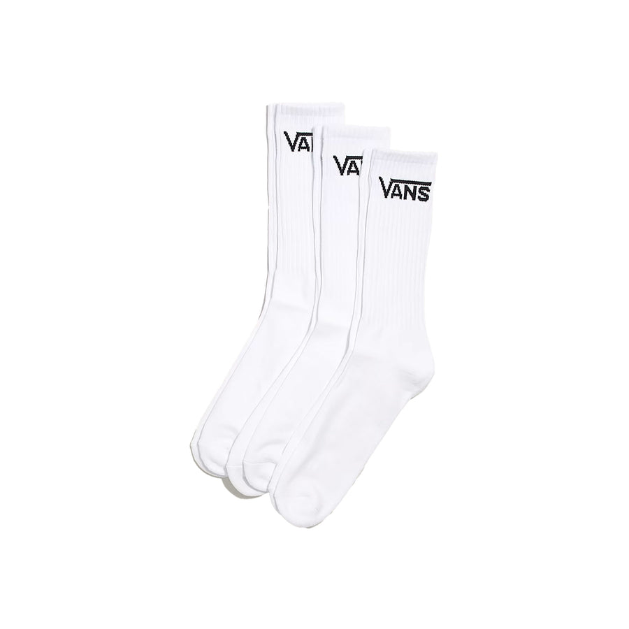Calze 3 pack classic check crew bianco