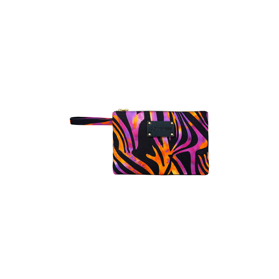 Pochette mare 4Giveness donna Capri Hypnotic Zebra