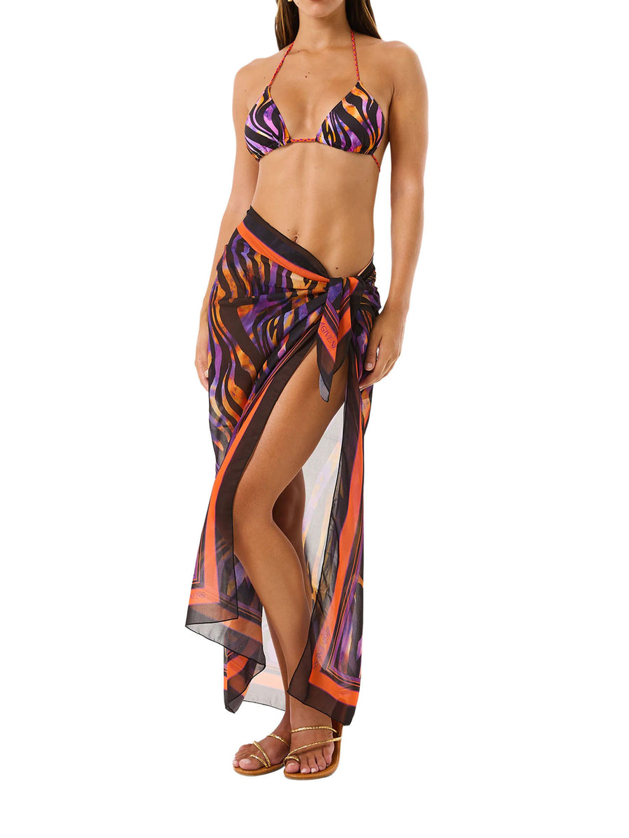 Pareo 4Giveness donna fantasia Hypnotic zebra