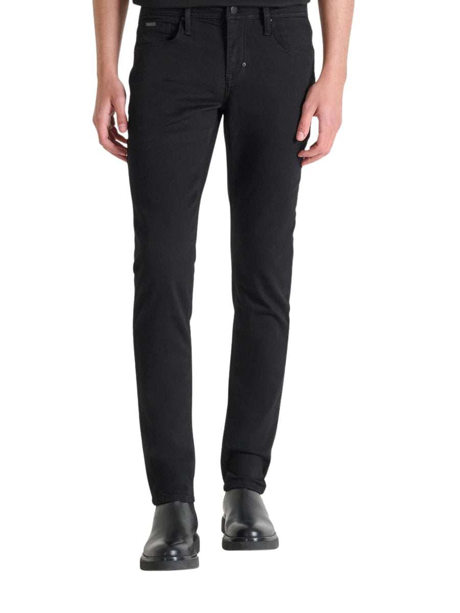 Jeans Antony Morato uomo modello Ozzy tapered fit black denim