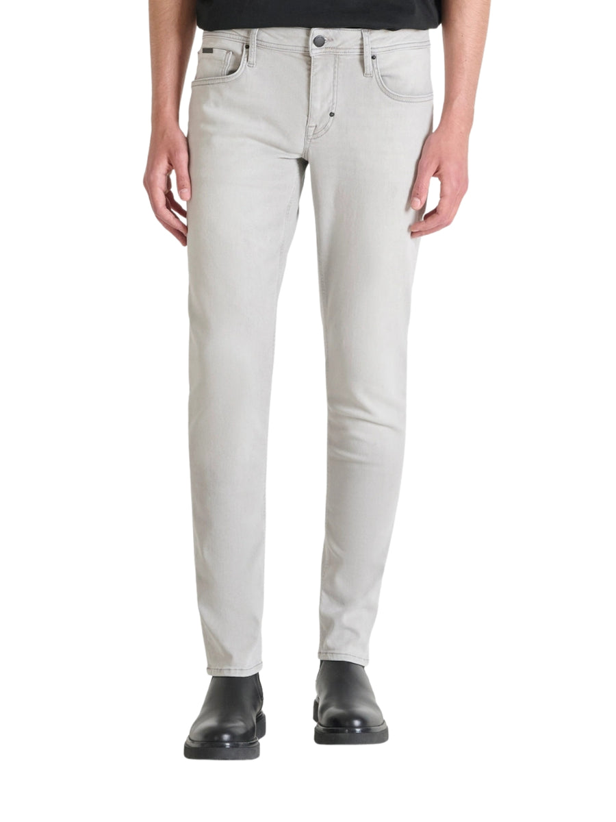 Jeans Antony Morato uomo modello Ozzy tapered fit denim grey