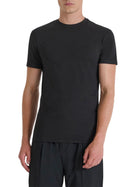 T-shirt con maniche corte modello Modal stretch nero