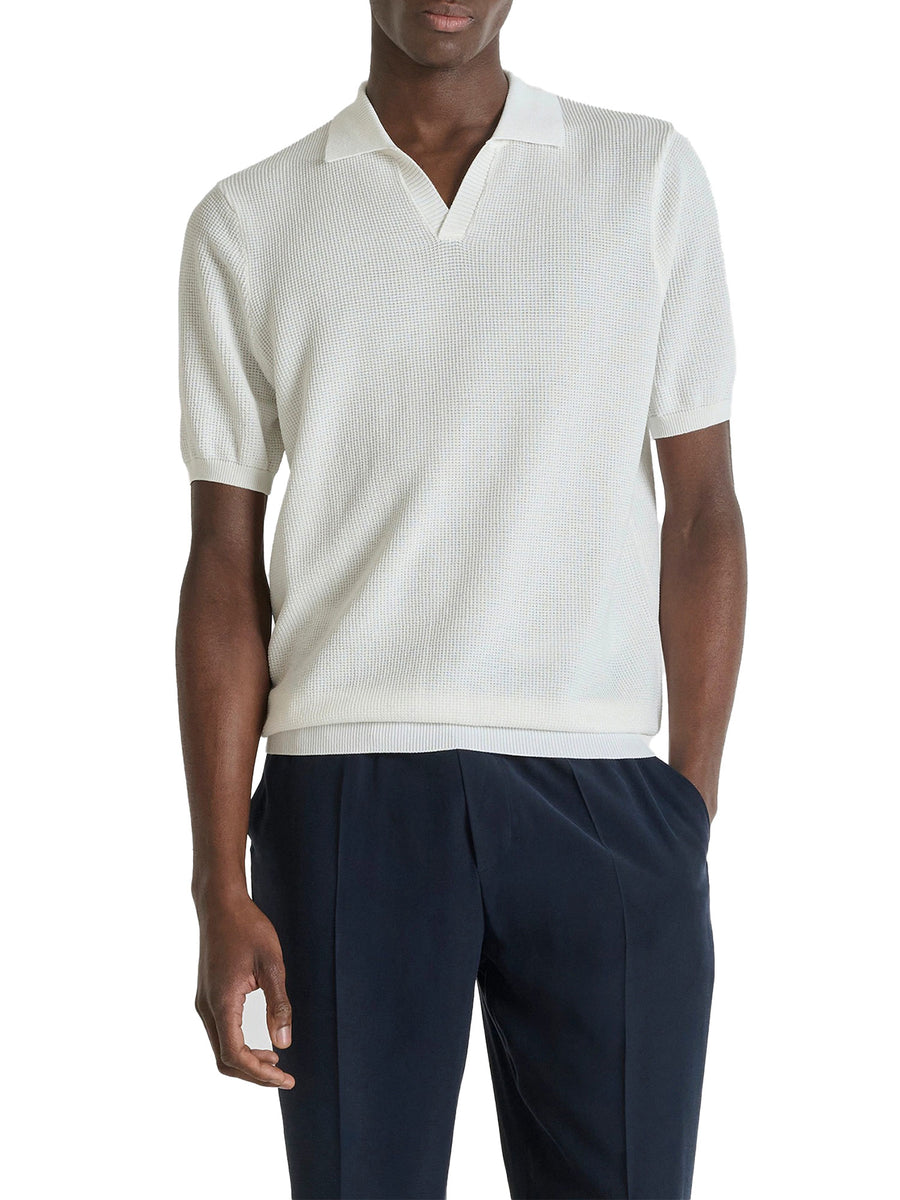 Polo Anthony Morato uomo manica corta super fine Yarn crema