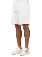 Short Armani Exchange uomo Jacquard Logo bianco