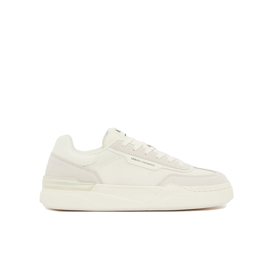 Sneakers Armani Exchange uomo Logo PU olive
