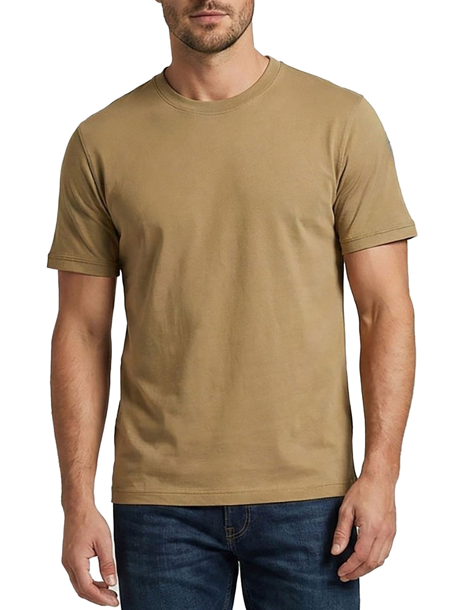 T-shirt Blauer uomo manica corta Hanson nocciola