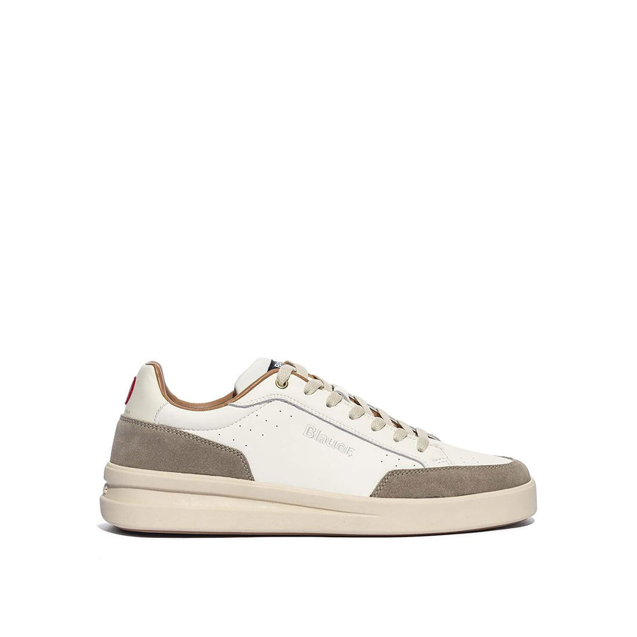 Sneakers Blauer uomo Kyoto 01 crema