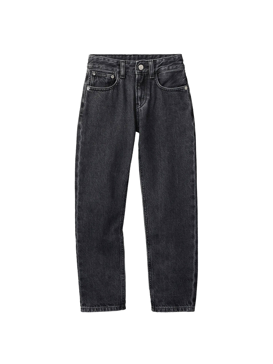 Jeans Calvin Klein Bambino straight black denim