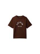 T-shirt Calvin Klein Bambino varsity graphic moro