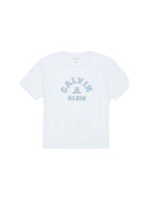 T-shirt Calvin Klein Bambino varsity graphic bianco