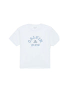 T-shirt Calvin Klein Ragazzo varsity graphic bianco