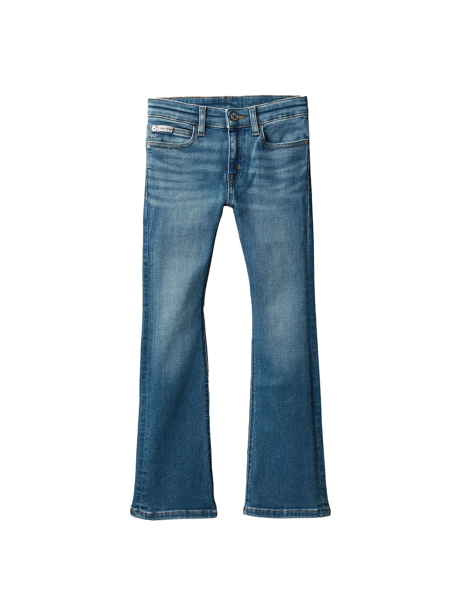 Jeans Calvin Klein Bambina mr flare essential denim medio