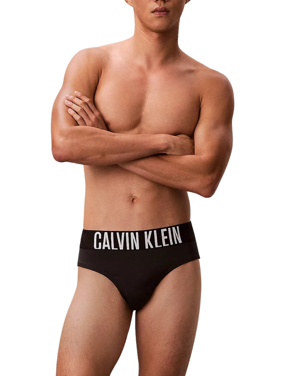Slip mare Calvin Klein modello logo nero