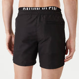 Slip mare Calvin Klein modello double waistband nero