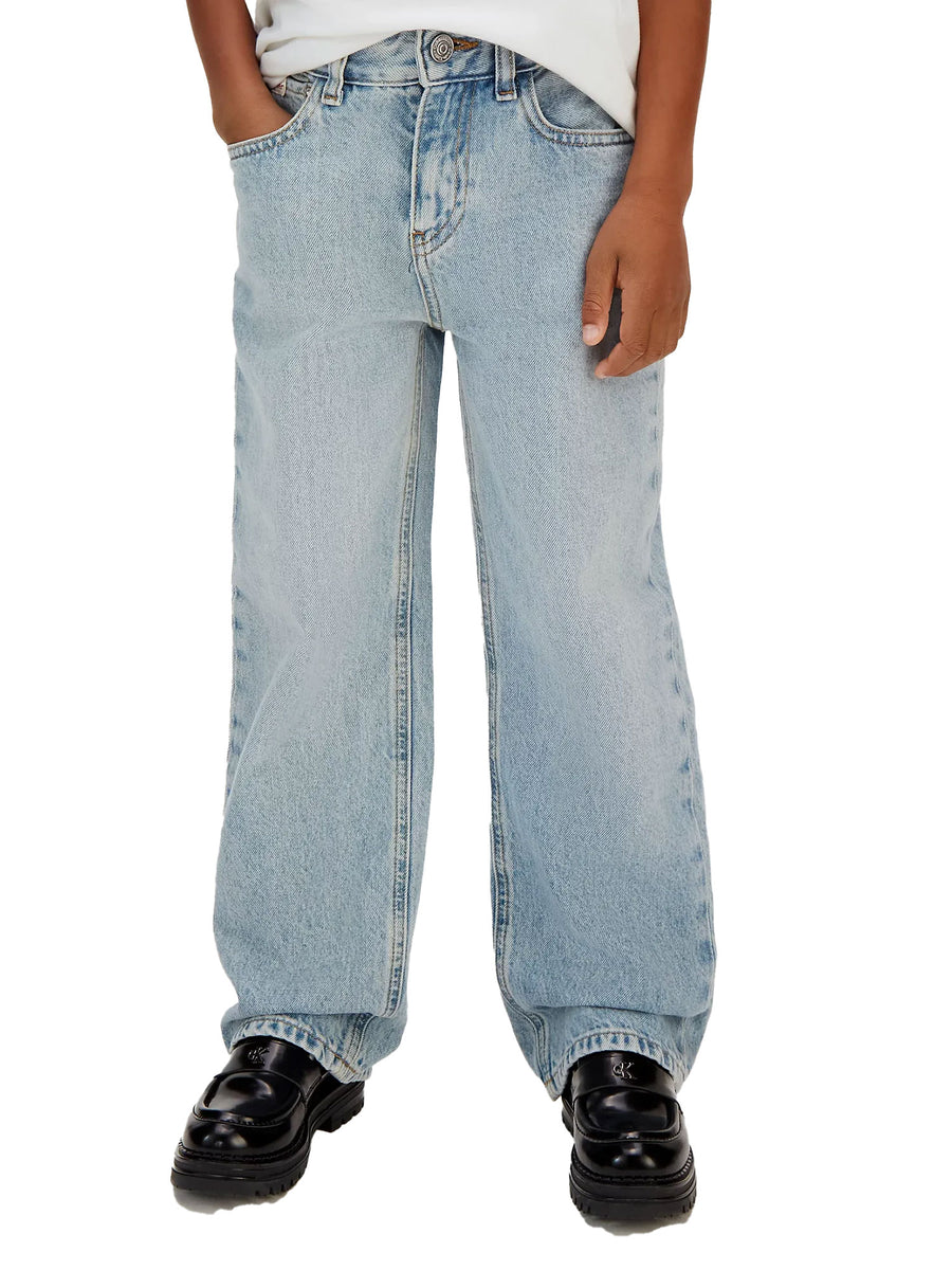 Jeans Calvinn Klein Bambino skater denim medio