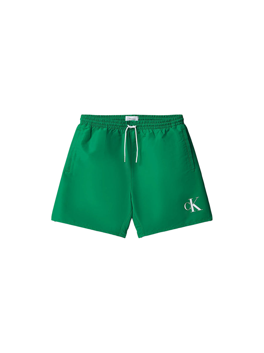 Boxer mare Calvin Klein Bambino medium drawstring verde