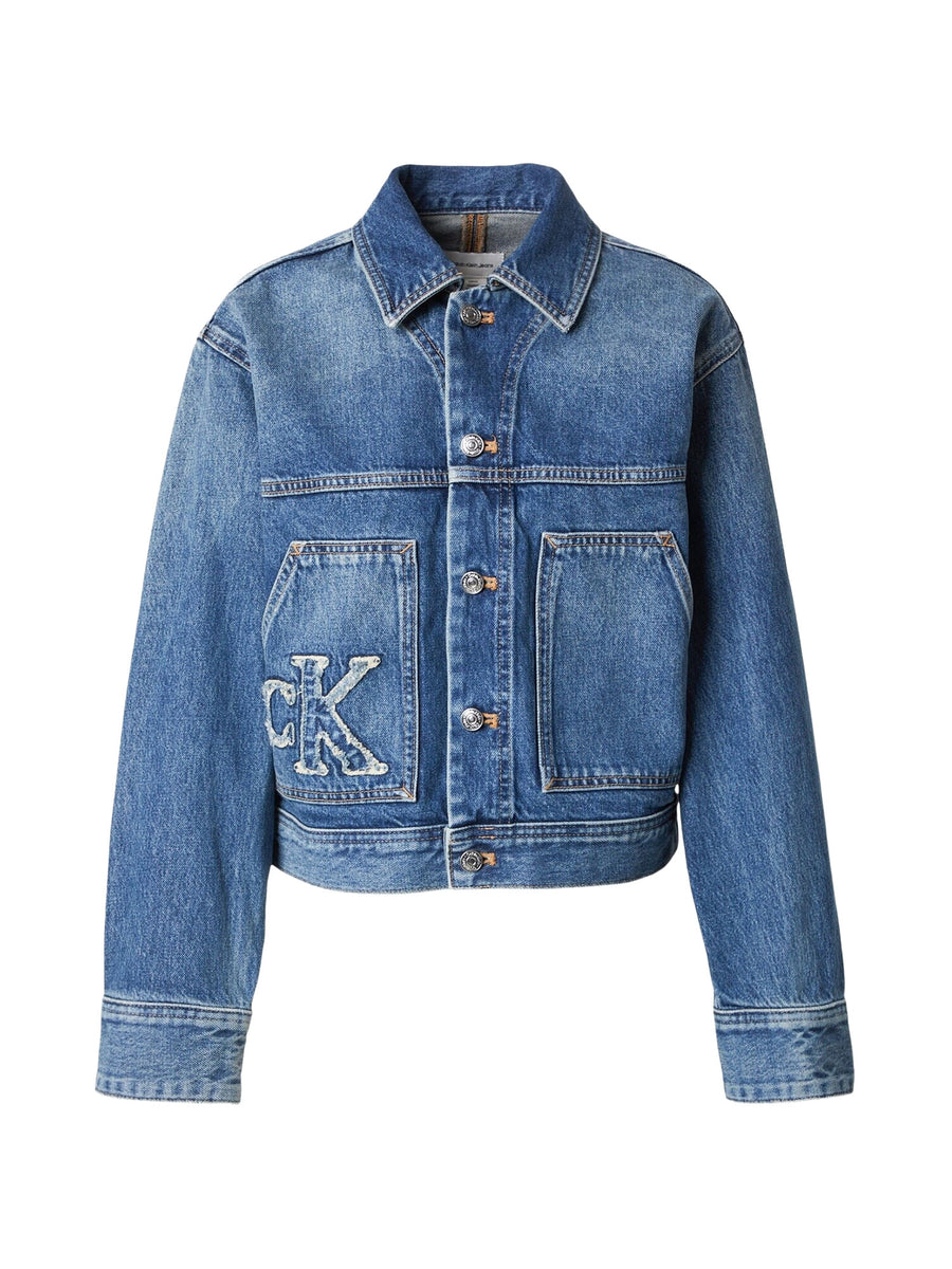 Giubbino Calvin Klein Donna bt. workwear
 Denim medio