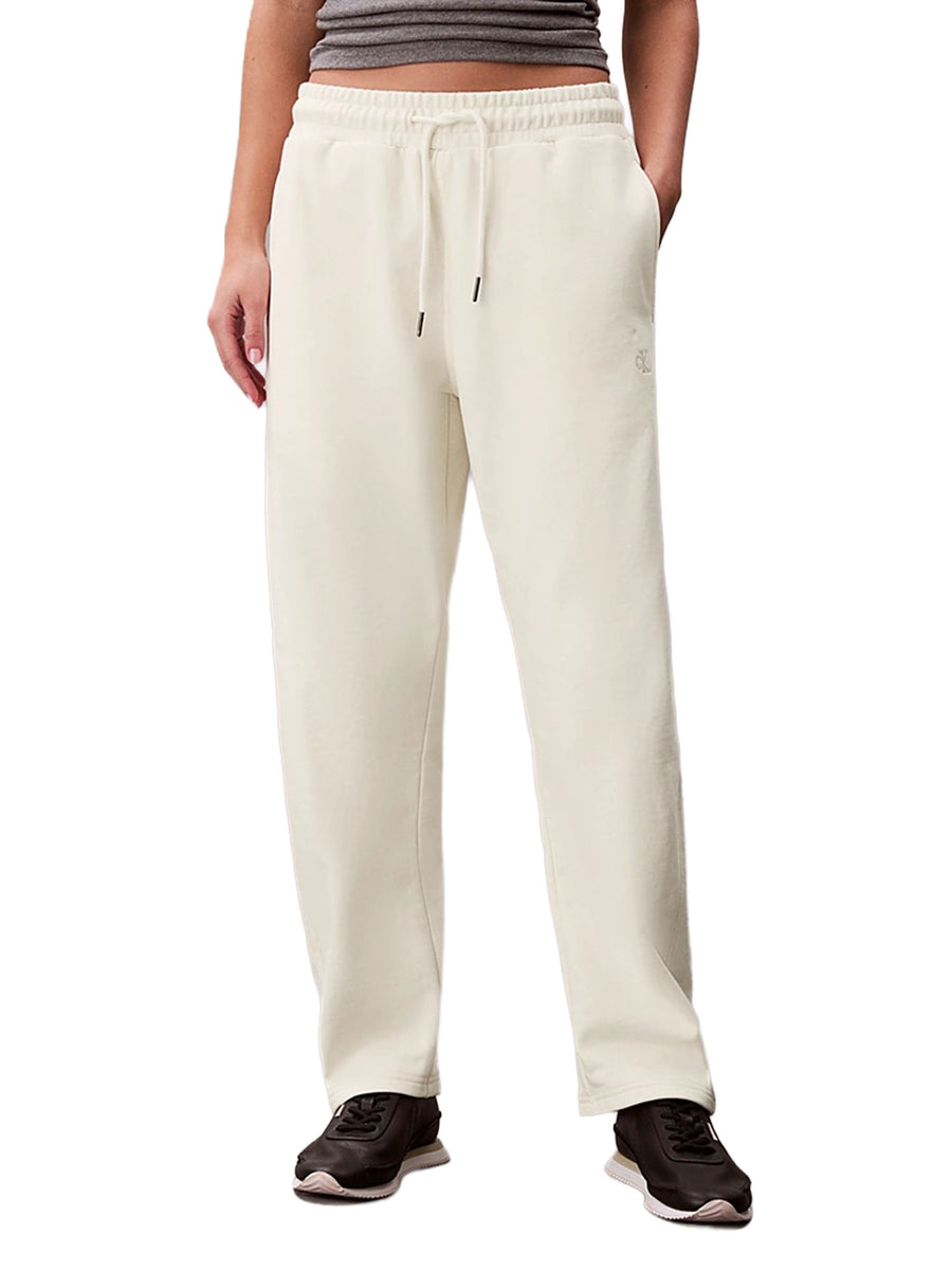 Pantalone felpa Calvin Klein Donna Monogram
 Panna