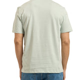 T-shirt Calvin Klein Jeans Uomo manica corta micro monologo graphic Verde chiaro
