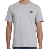 T-shirt Calvin Klein Jeans Uomo manica corta badge 30S jersey Grigio