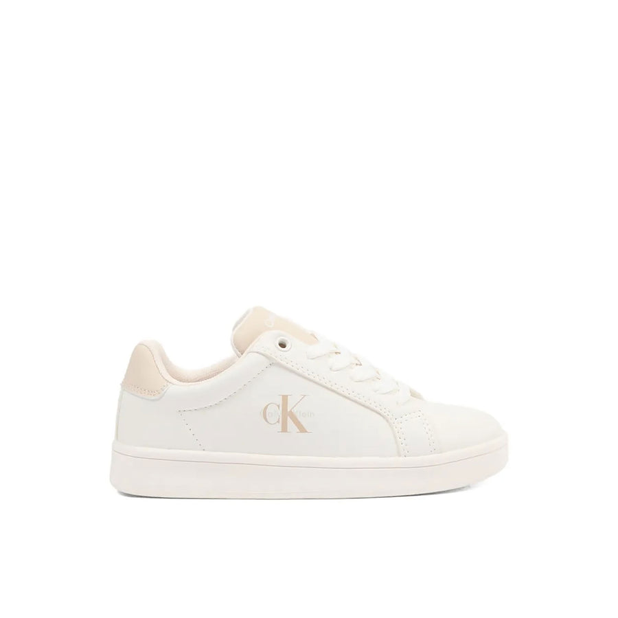 SNEAKER LOGO   PANNA/BEIGE