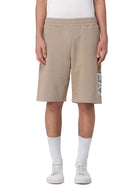 Short EA7 uomo Special logo beige