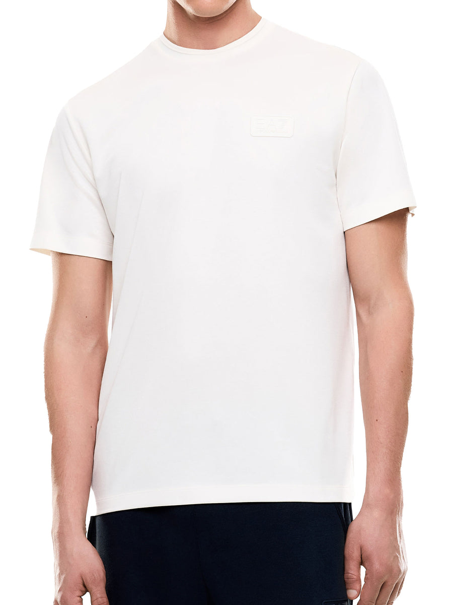 T-shirt EA7 uomo manica corta Train Lux sugar swizzle