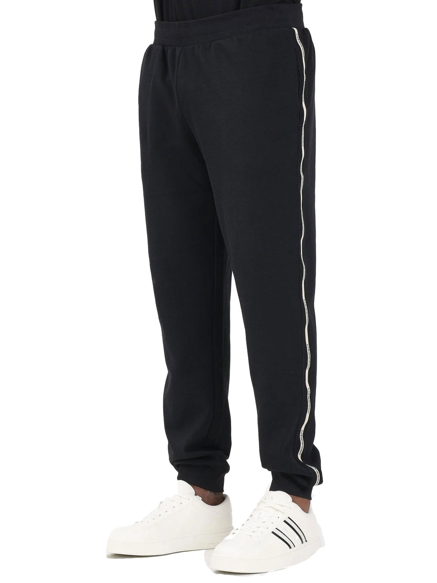 Pantalone EA7 uomo Train logo nero