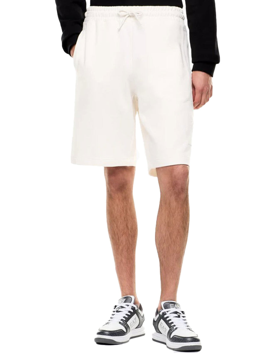 Short EA7 uomo Train logo sugar swizzle