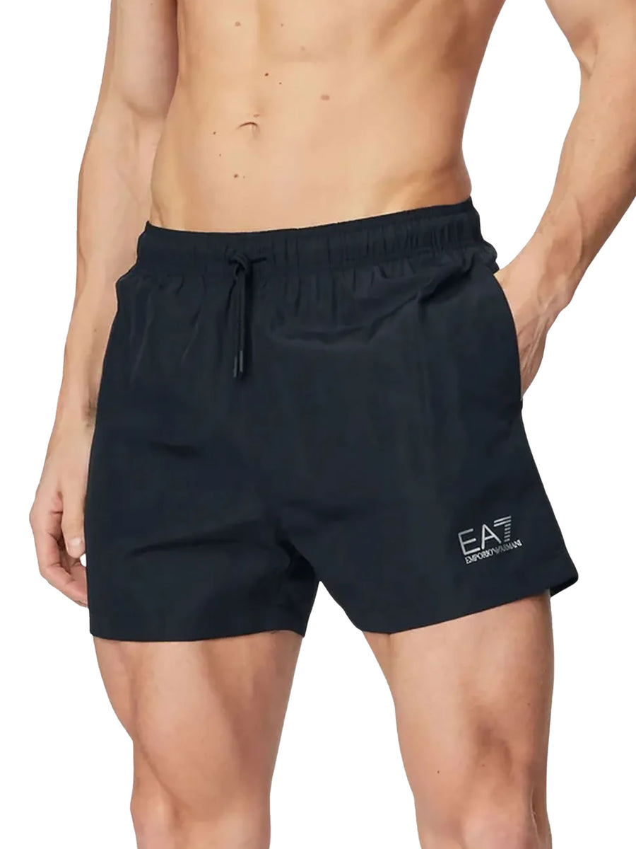 Boxer mare EA7 uomo basic nero