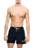 Shorts mare EA7 trunk active blu